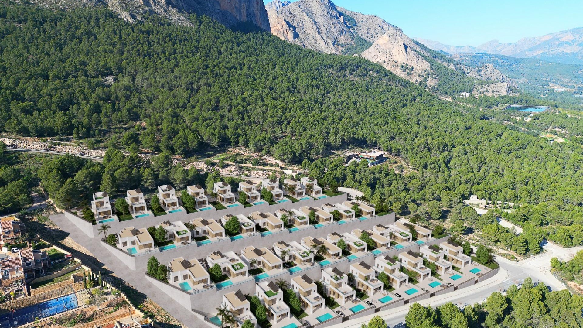 Nybyggeri - Fritliggende villa -
Polop - Polop Hills