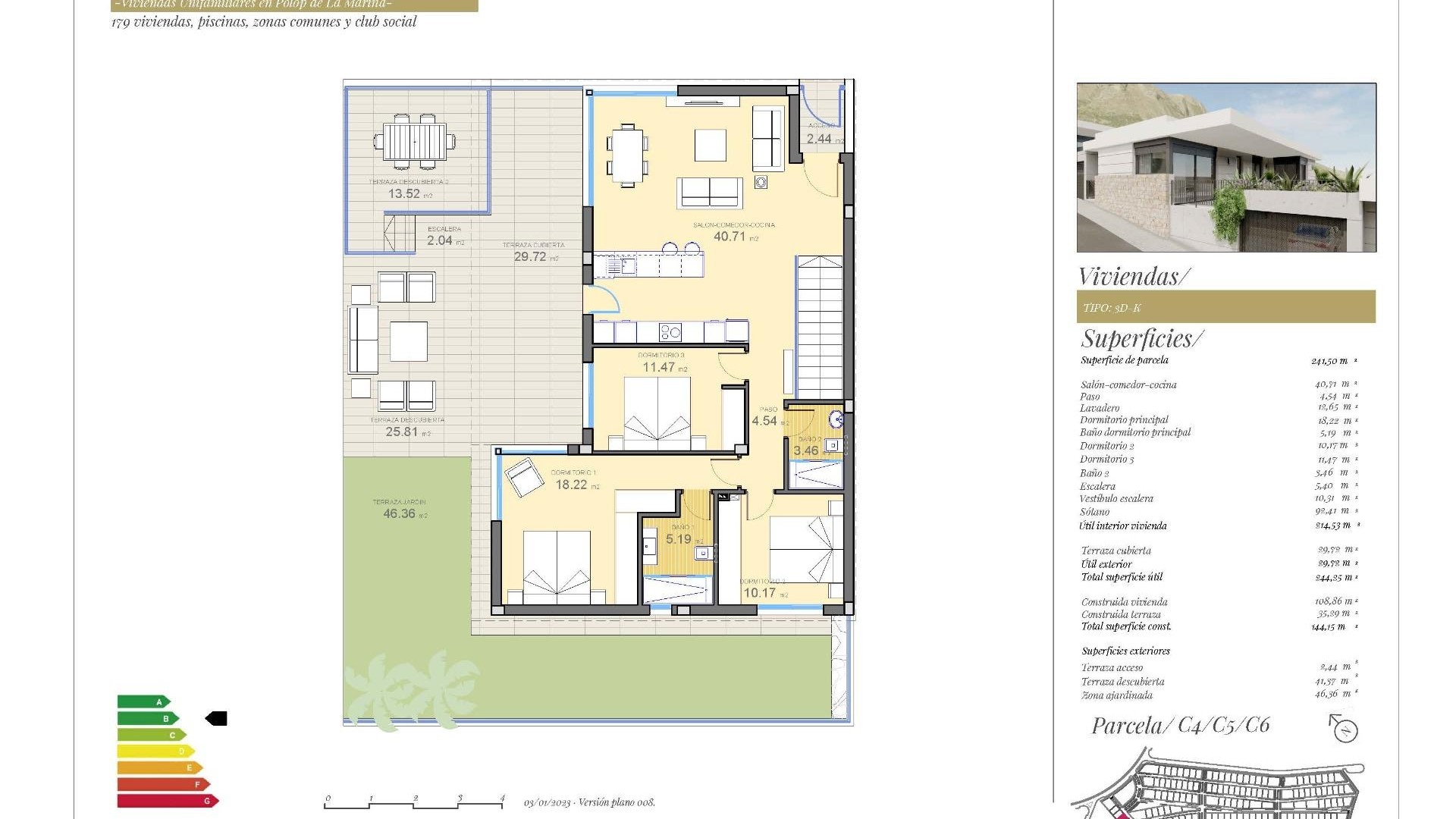 Nybyggeri - Fritliggende villa -
Polop - Urbanizaciones
