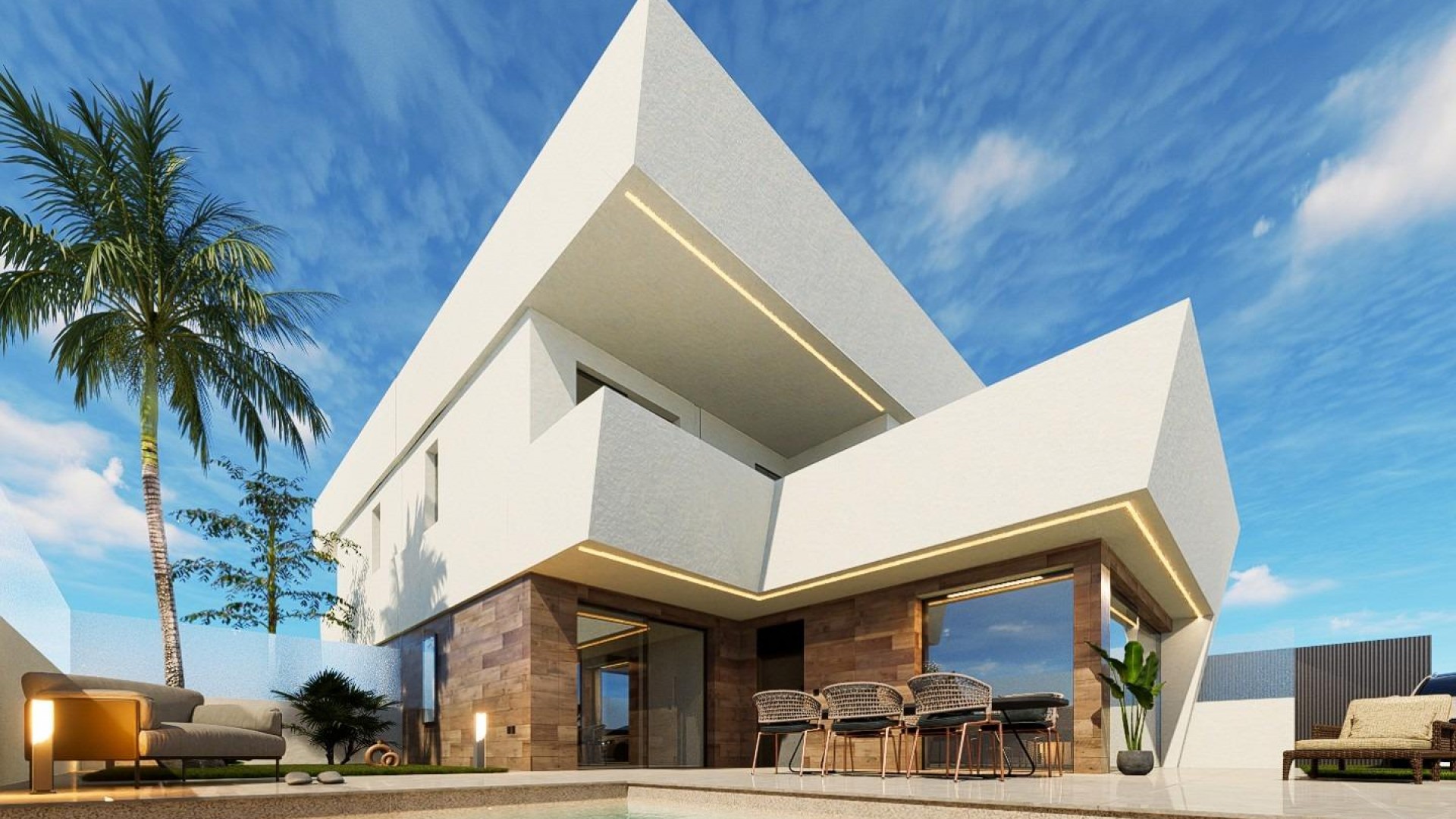 Nybyggeri - Fritliggende villa -
San Pedro del Pinatar - Center