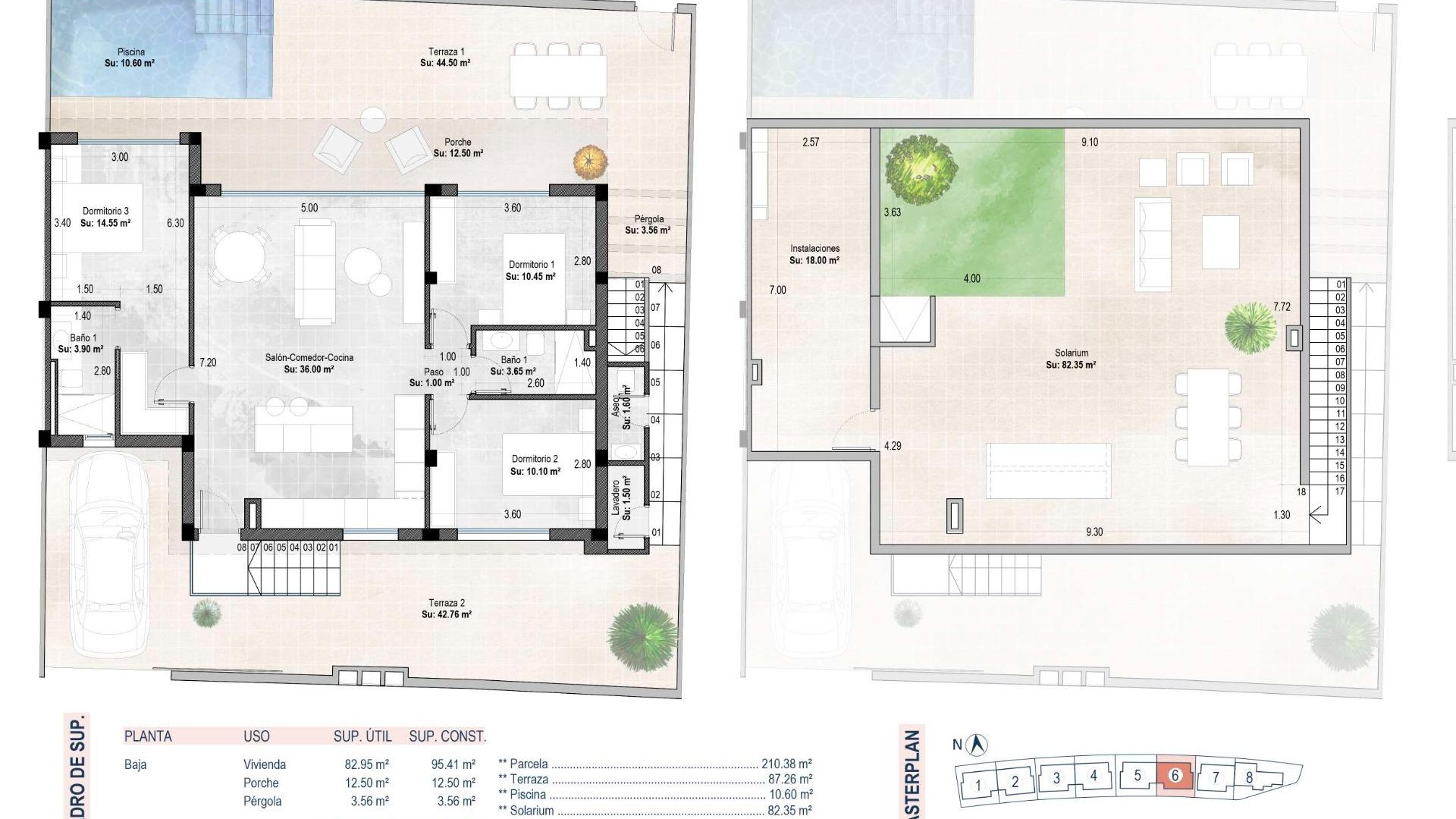 Nybyggeri - Fritliggende villa -
Sucina