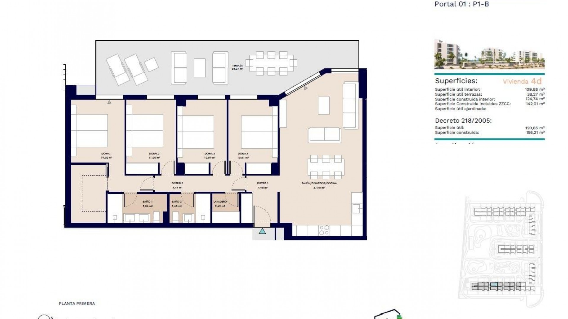 Nybyggeri - Lejlighed lejlighed -
Almerimar