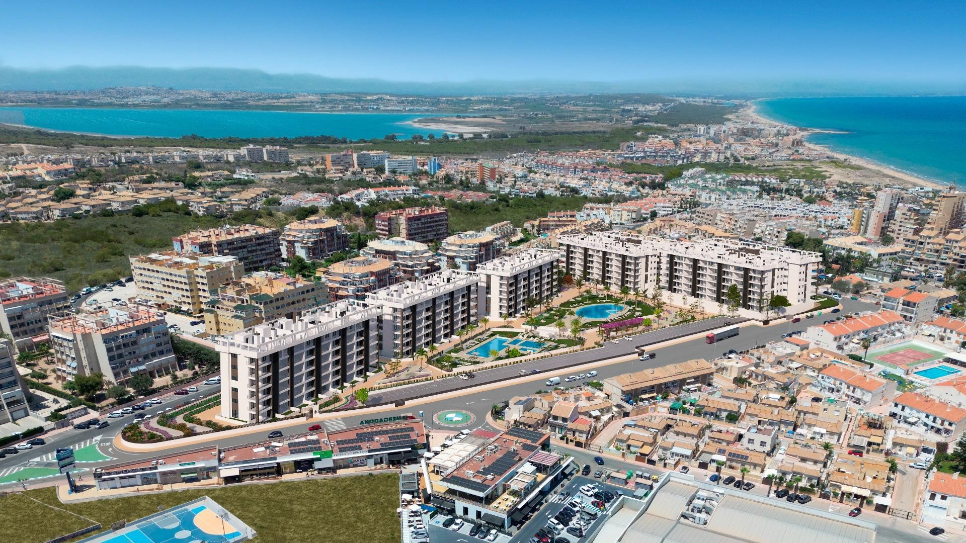 Nybyggeri - Lejlighed lejlighed -
Torrevieja - La Mata