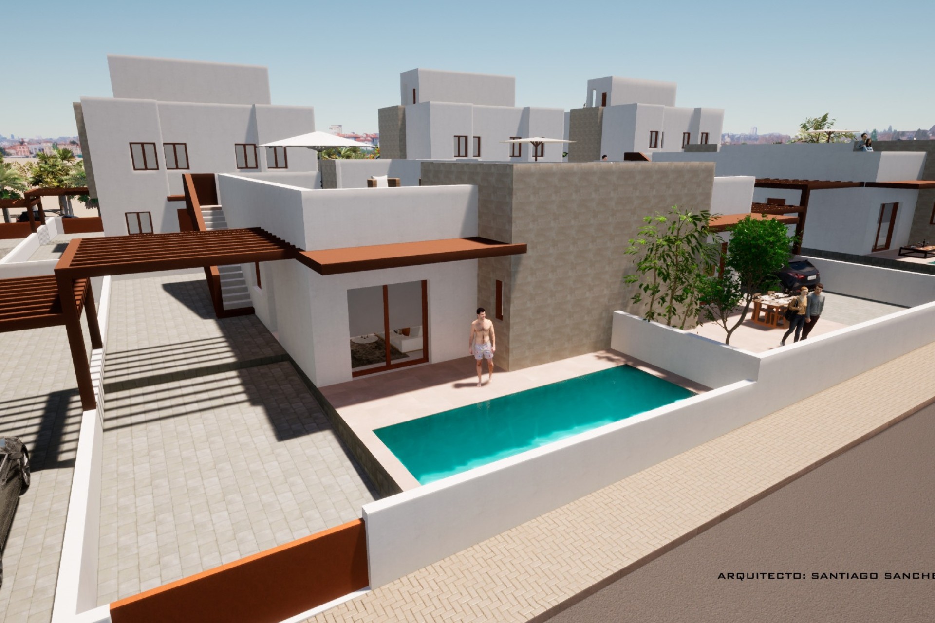 Obra Nueva - Adosado -
Mazarrón - Mazarron