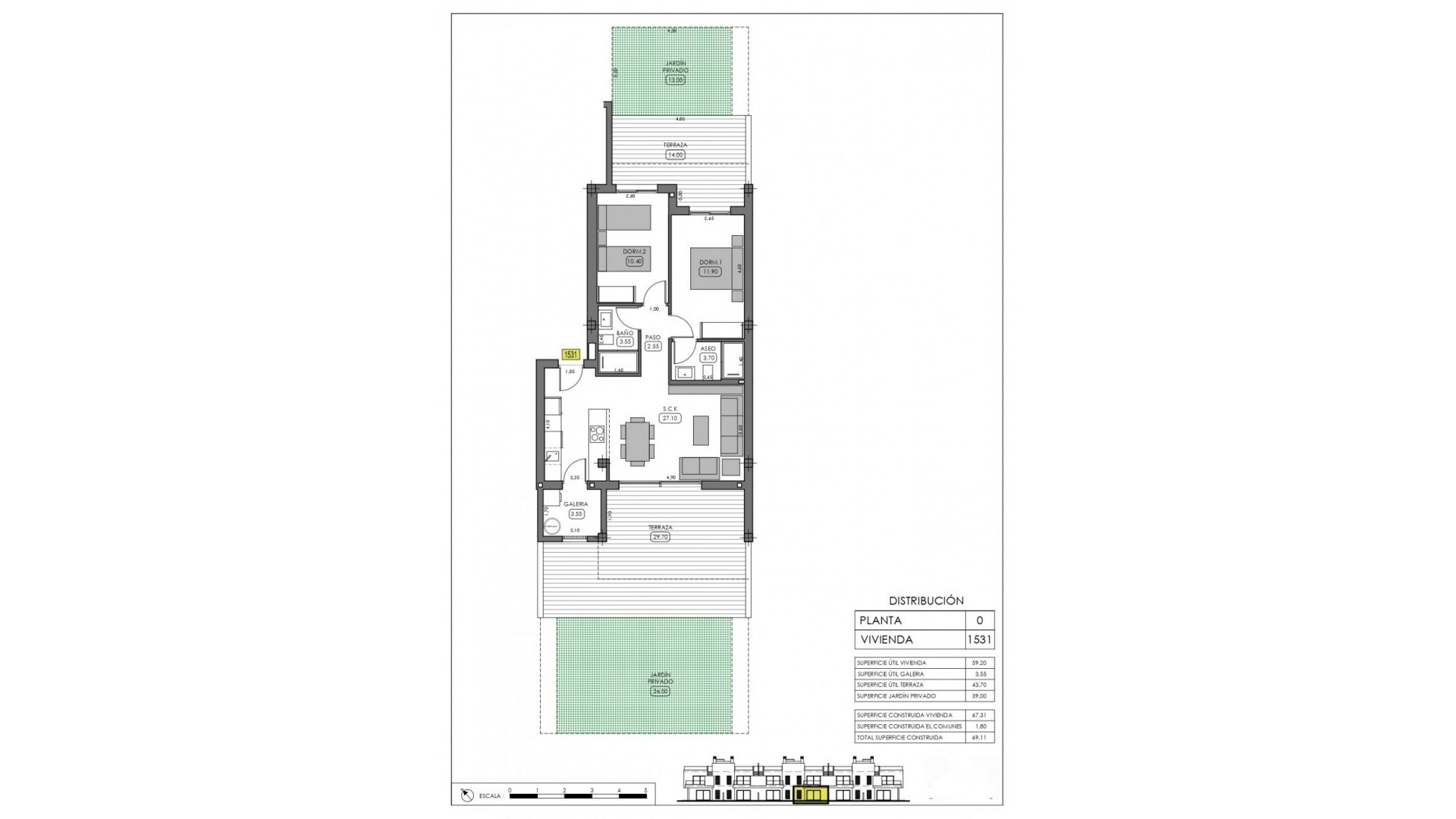 Obra Nueva - Apartamento piso -
Algorfa - La Finca Golf