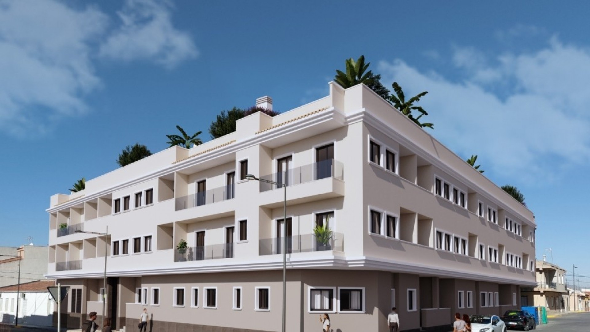 Obra Nueva - Apartamento piso -
Algorfa