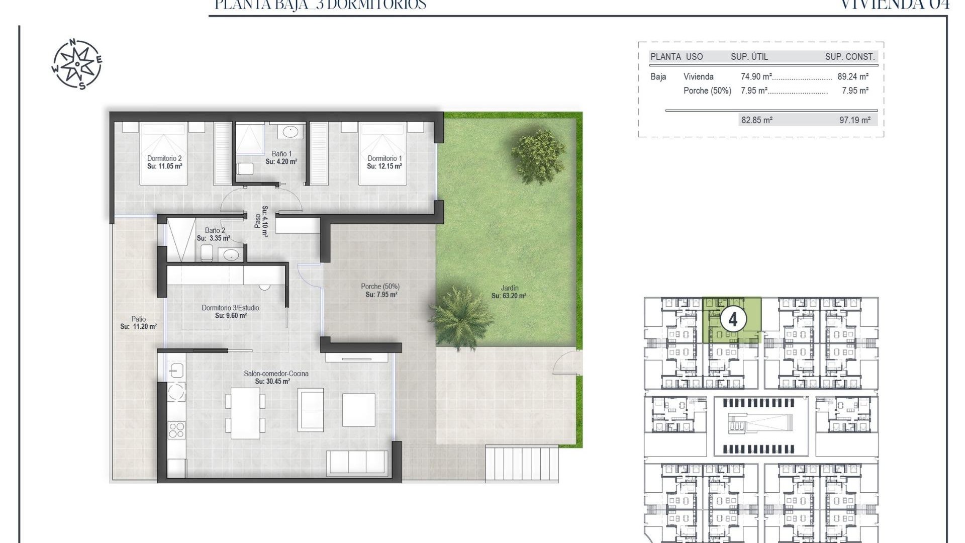 Obra Nueva - Apartamento piso -
Alhama de Murcia - Condado de Alhama