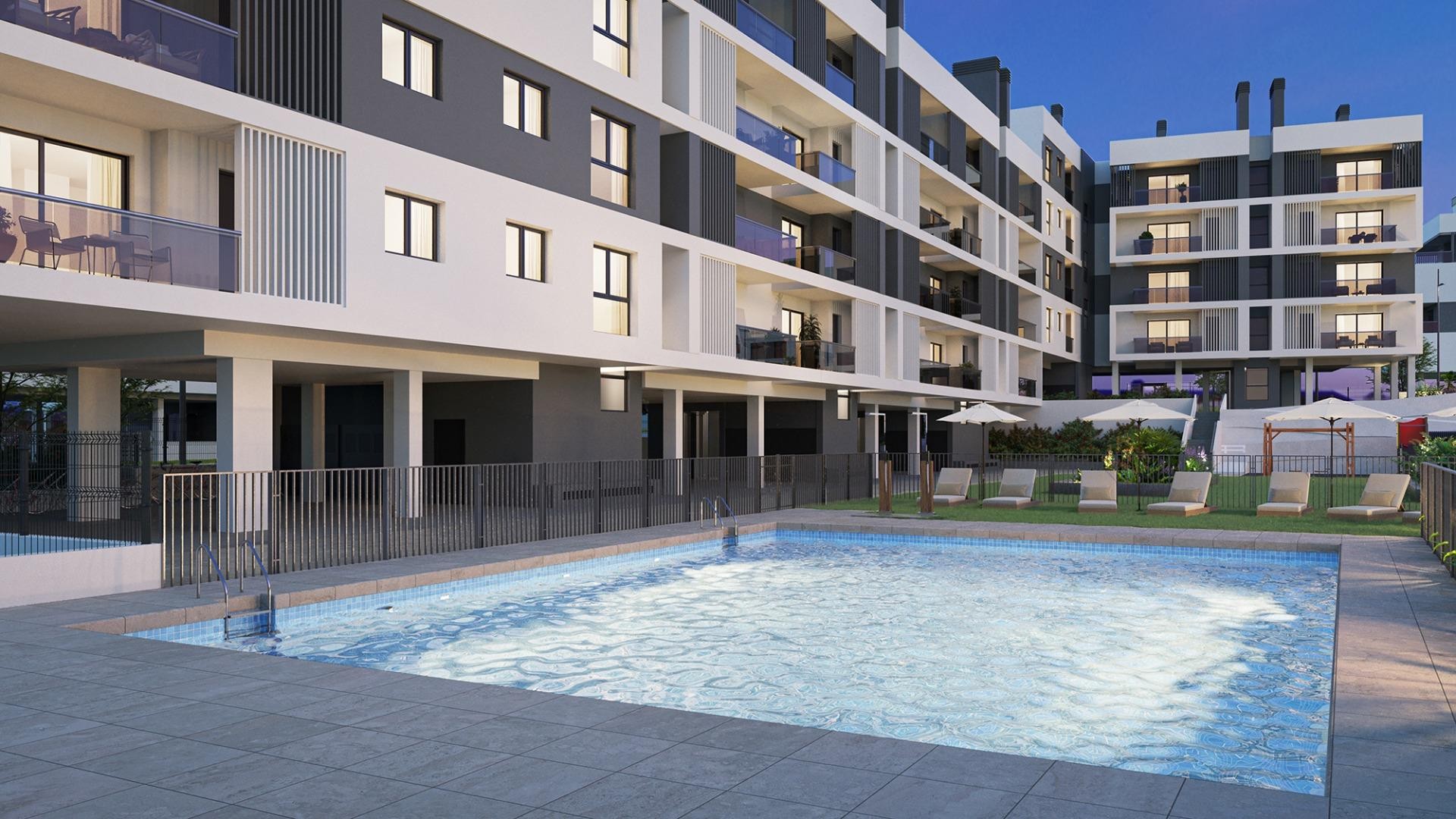 Obra Nueva - Apartamento piso -
Alicante - Pau Ii