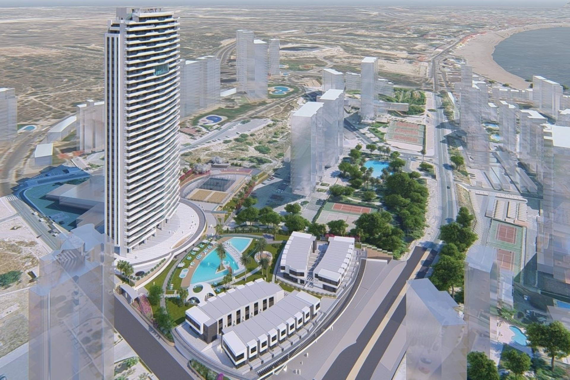 Obra Nueva - Apartamento / Piso -
Benidorm - Poniente