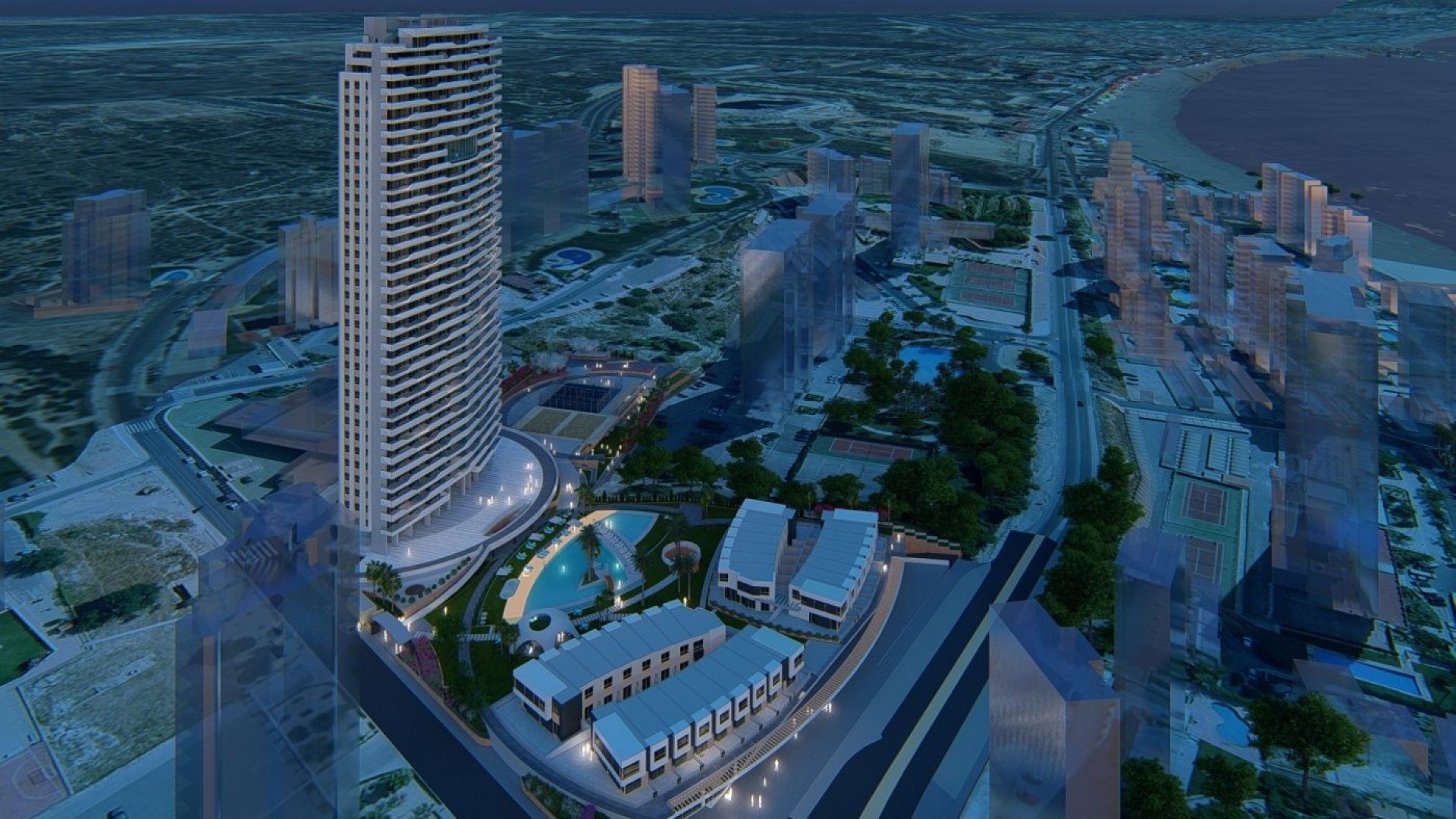 Obra Nueva - Apartamento piso -
Benidorm - Poniente