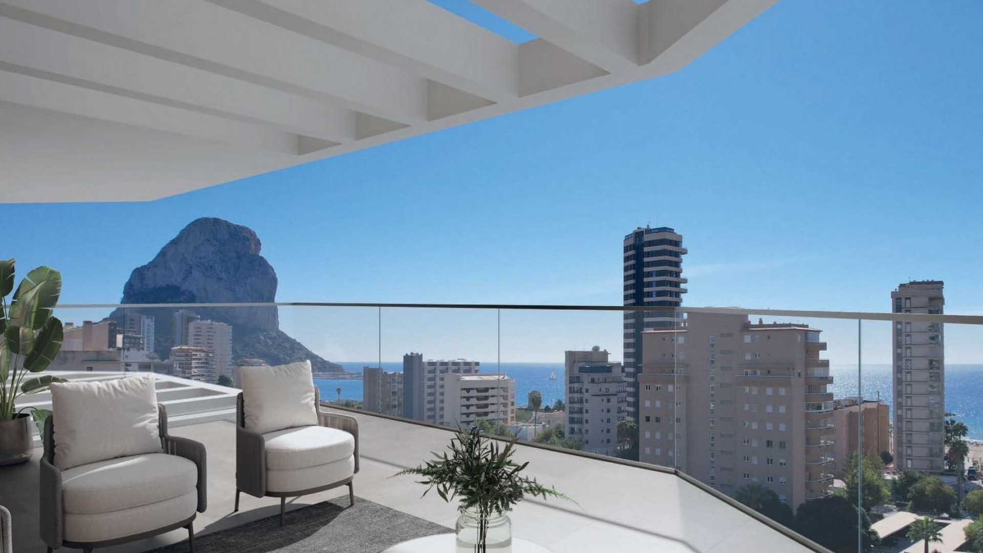 Obra Nueva - Apartamento piso -
Calpe - Playa Cantal Roig