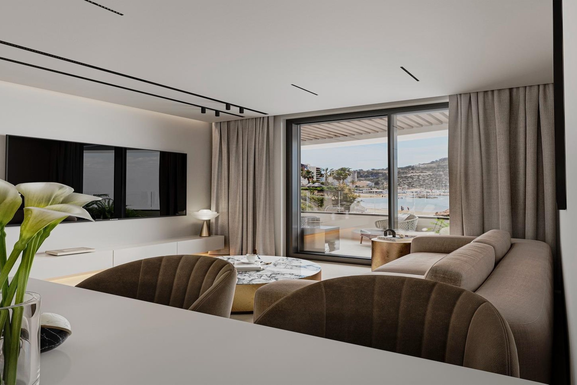 Obra Nueva - Apartamento / Piso -
Calpe - Playa Cantal Roig