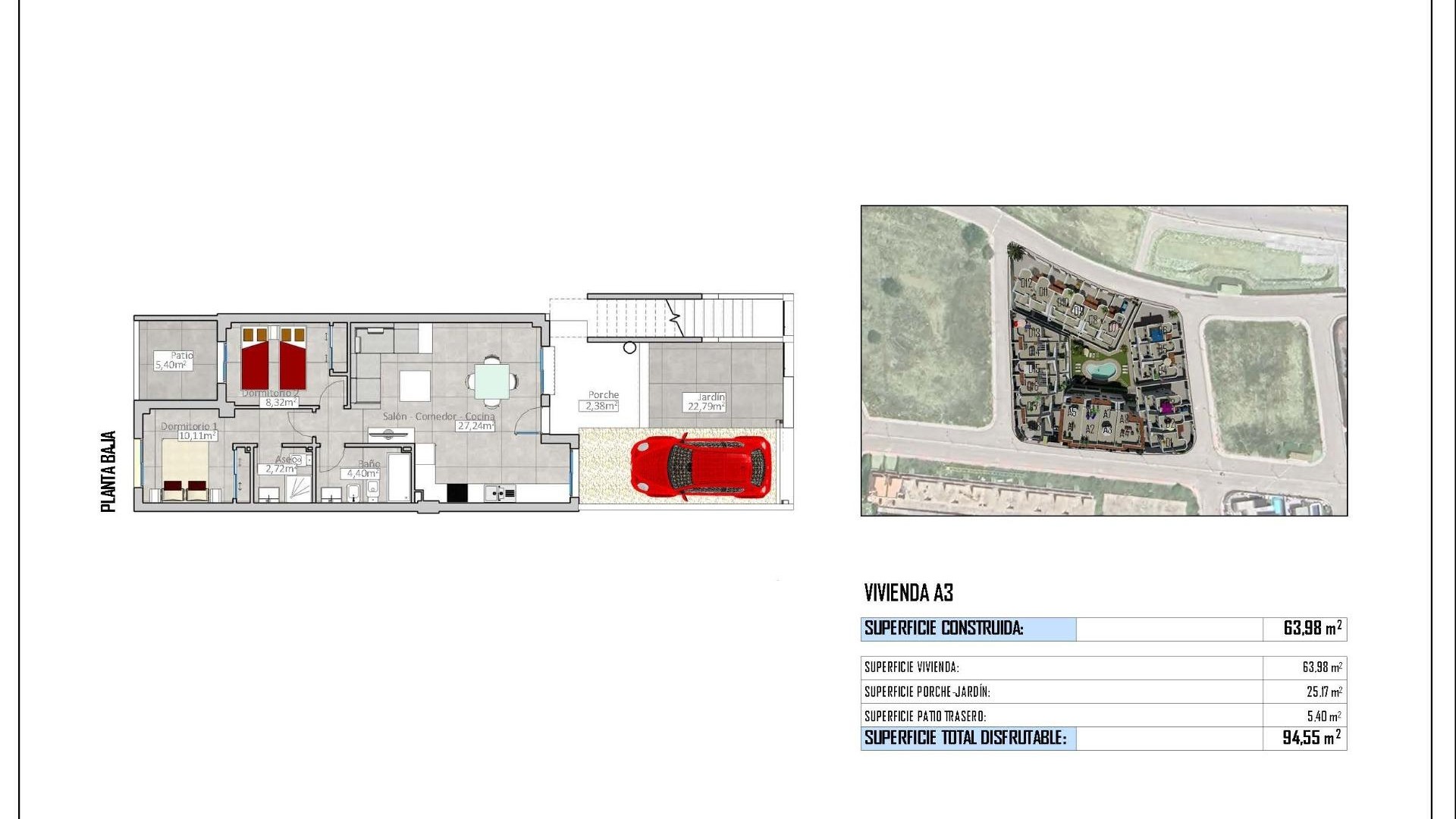 Obra Nueva - Apartamento piso -
Cox - San Fernando