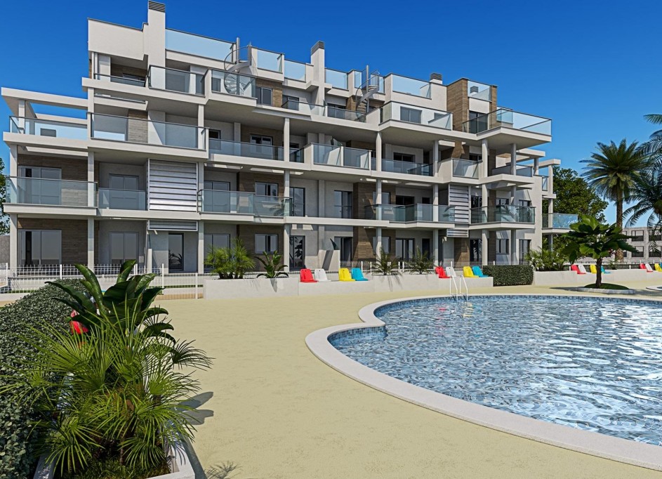 Obra Nueva - Apartamento piso -
Denia - Las marinas