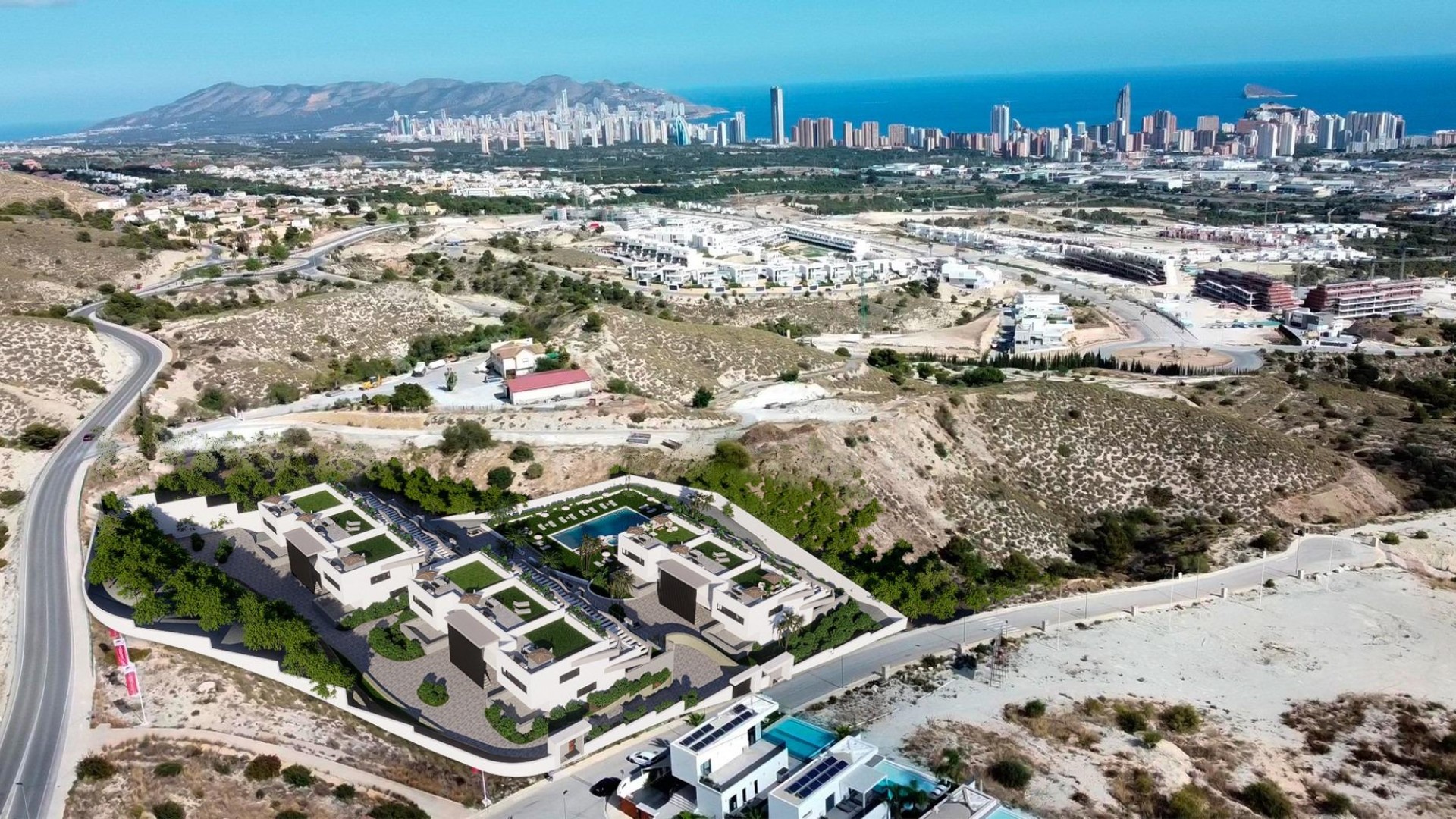 Obra Nueva - Apartamento piso -
Finestrat - Balcón de finestrat