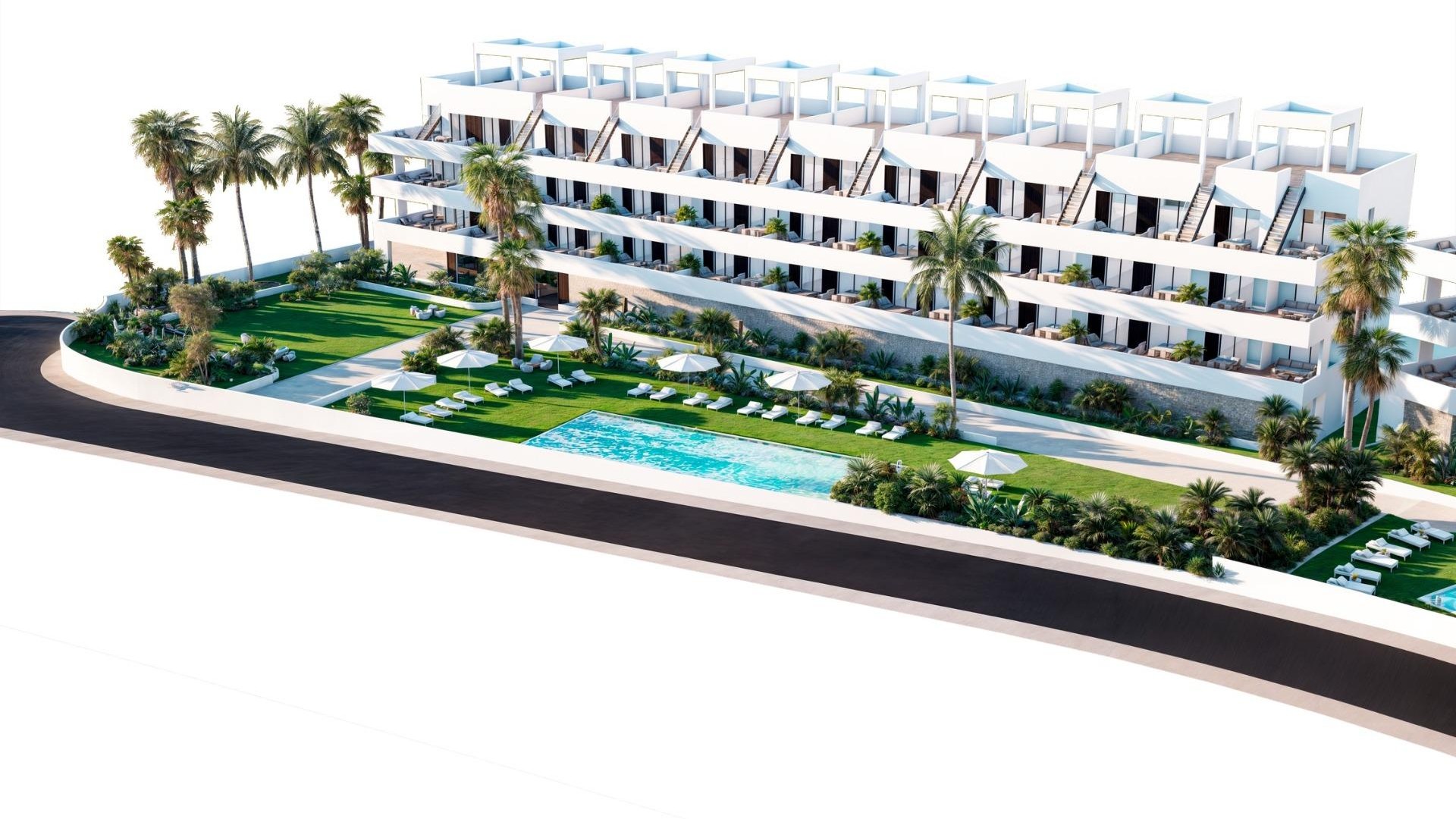 Obra Nueva - Apartamento piso -
Finestrat - Balcón de finestrat