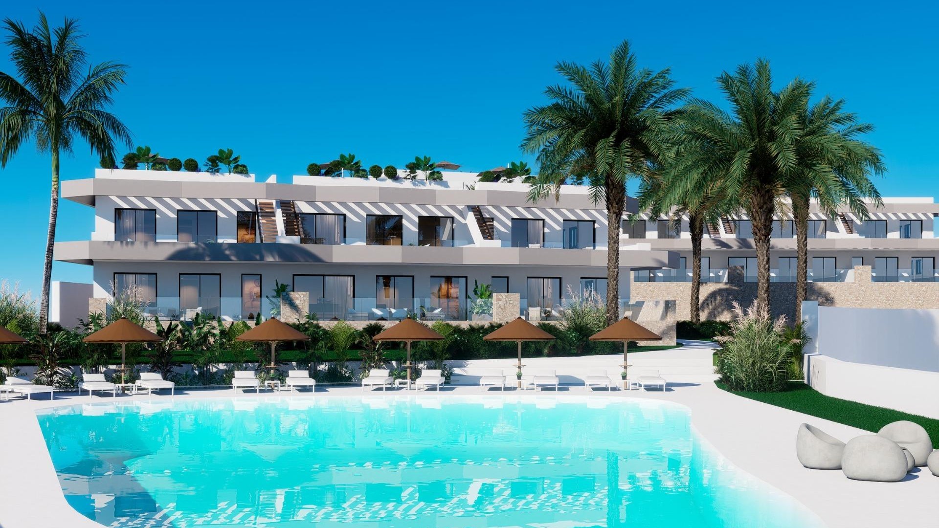 Obra Nueva - Apartamento piso -
Finestrat - Balcón de finestrat