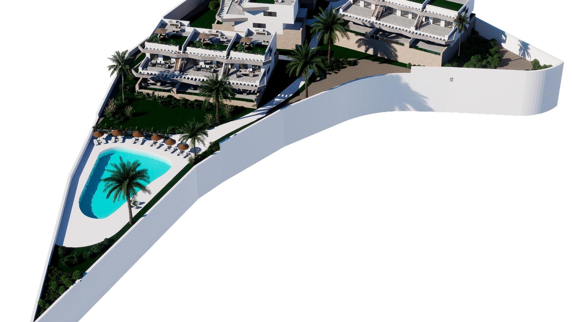 Obra Nueva - Apartamento piso -
Finestrat - Balcón de finestrat