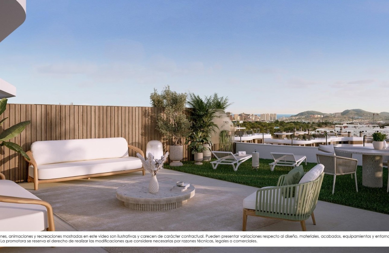 Obra Nueva - Apartamento / Piso -
Finestrat - Campana garden