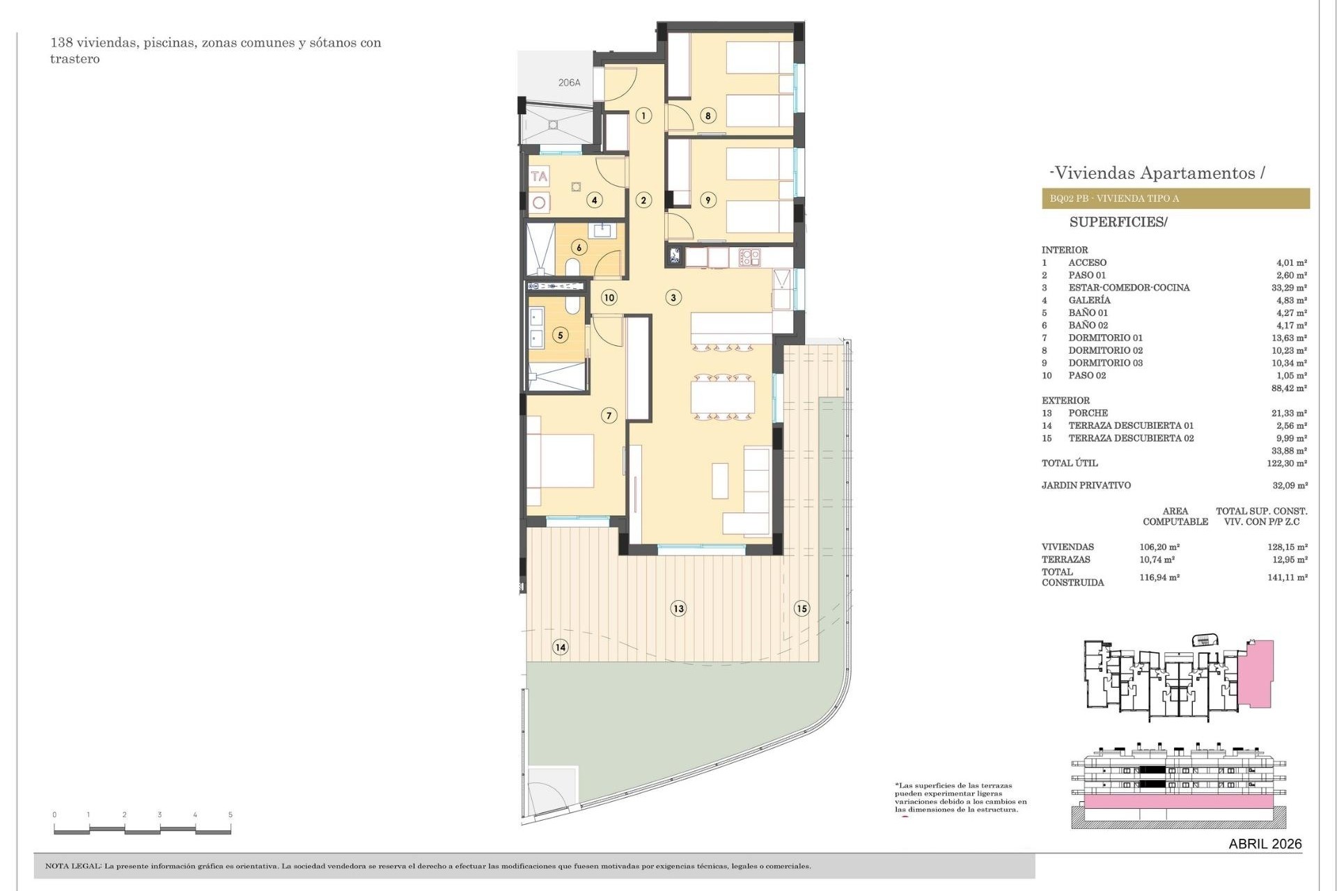 Obra Nueva - Apartamento / Piso -
Finestrat - Campana garden