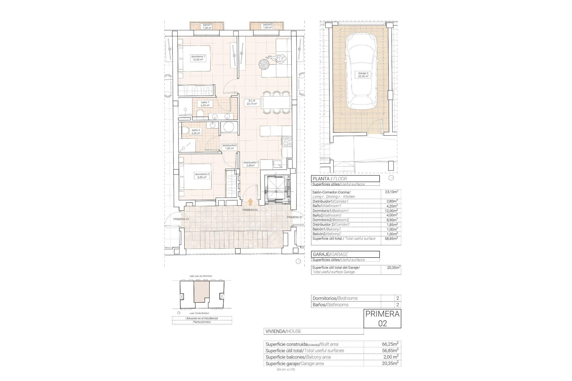 Obra Nueva - Apartamento / Piso -
Hondón de las Nieves - Pueblo