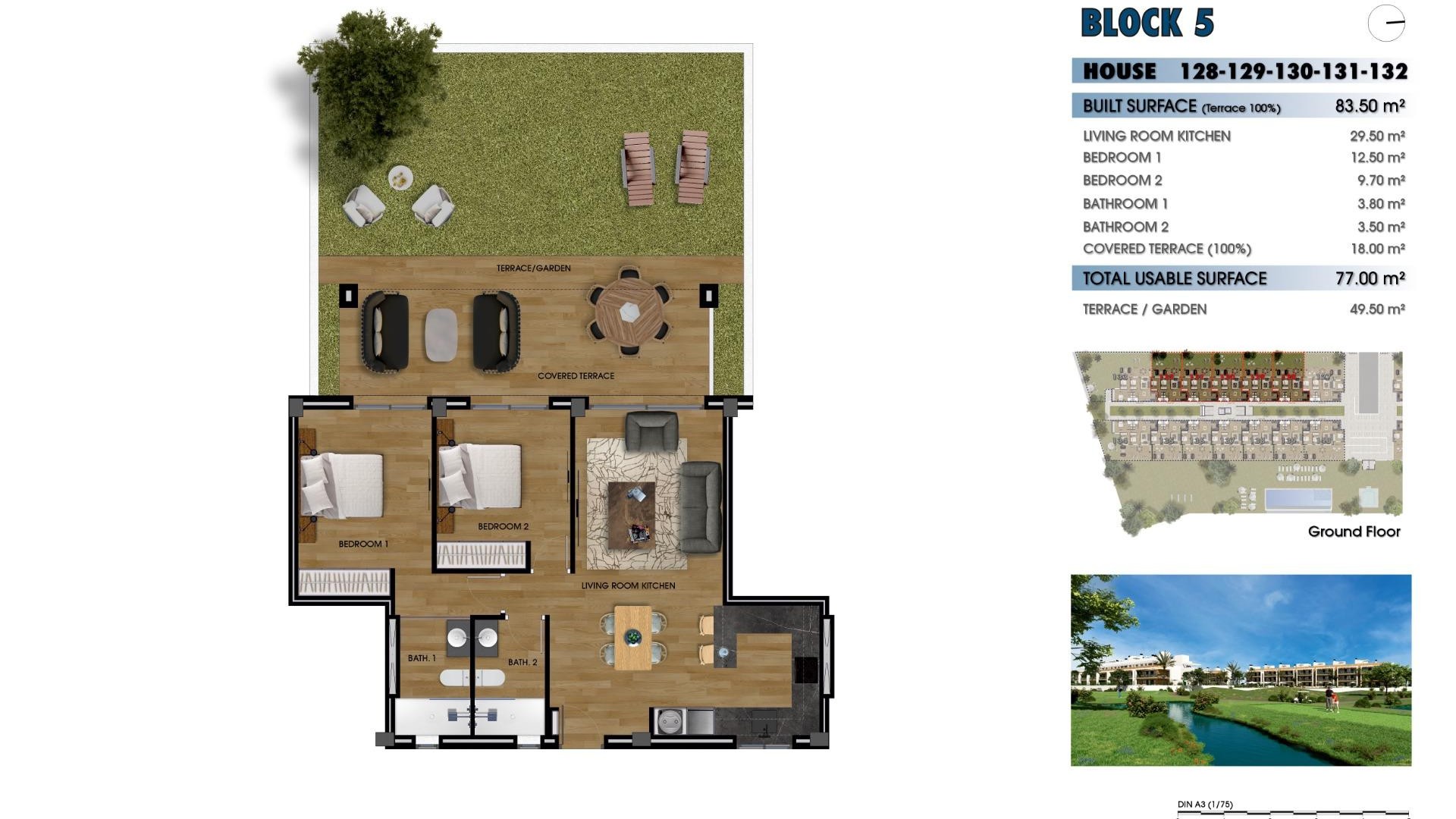 Obra Nueva - Apartamento piso -
Los Alcazares - La Serena Golf