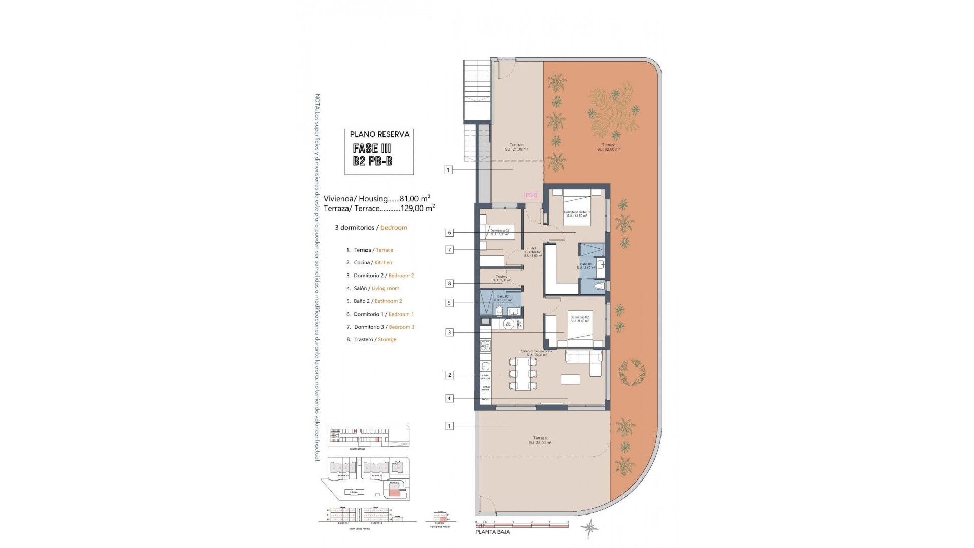 Obra Nueva - Apartamento piso -
Los Alcazares - La Serena Golf