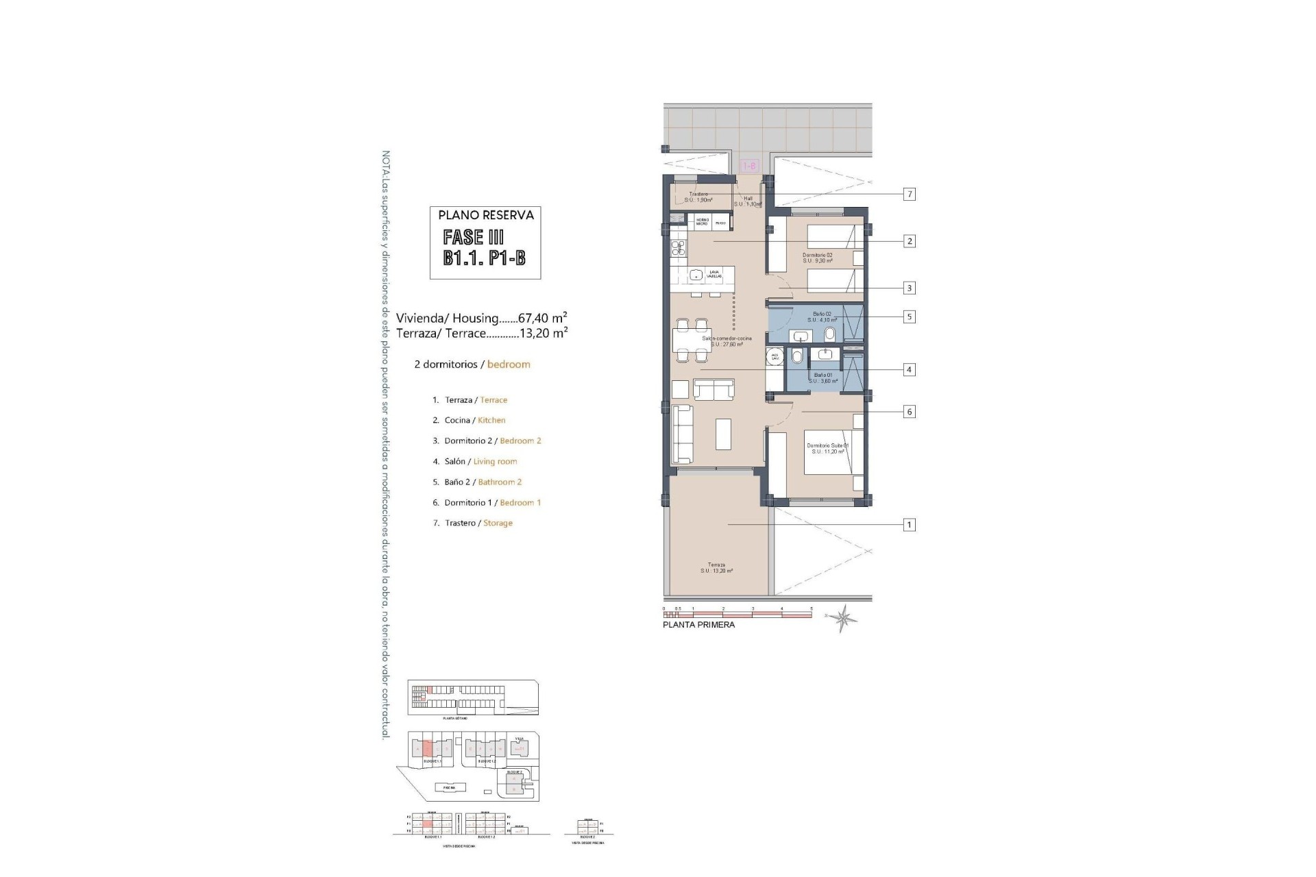 Obra Nueva - Apartamento / Piso -
Los Alcazares - La Serena Golf