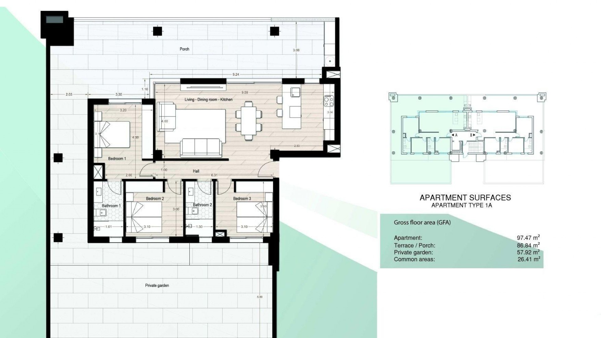 Obra Nueva - Apartamento piso -
Los Alcazares - Los Narejos