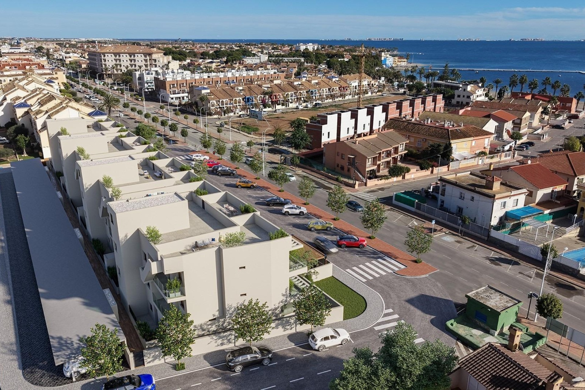 Obra Nueva - Apartamento / Piso -
Los Alcázares - Los Narejos