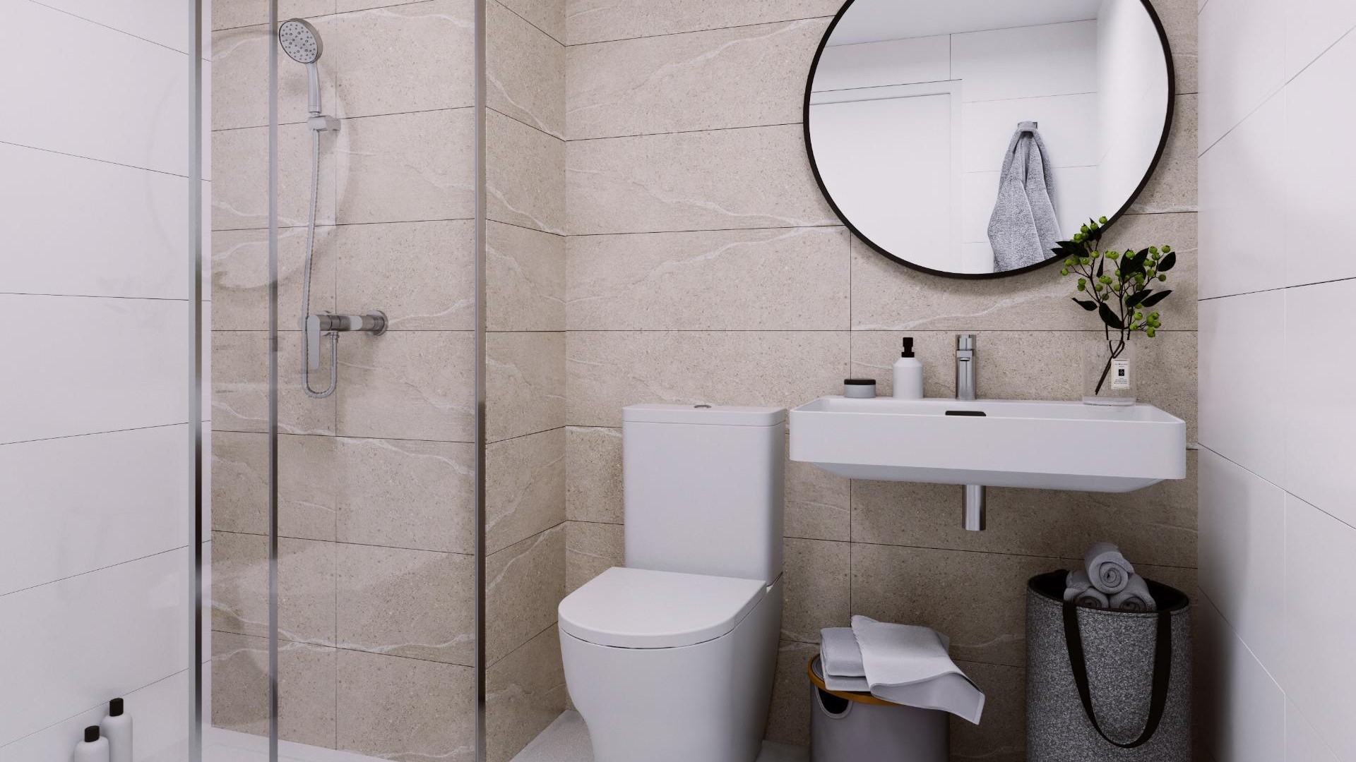 Obra Nueva - Apartamento piso -
Monforte del Cid - Alenda Golf