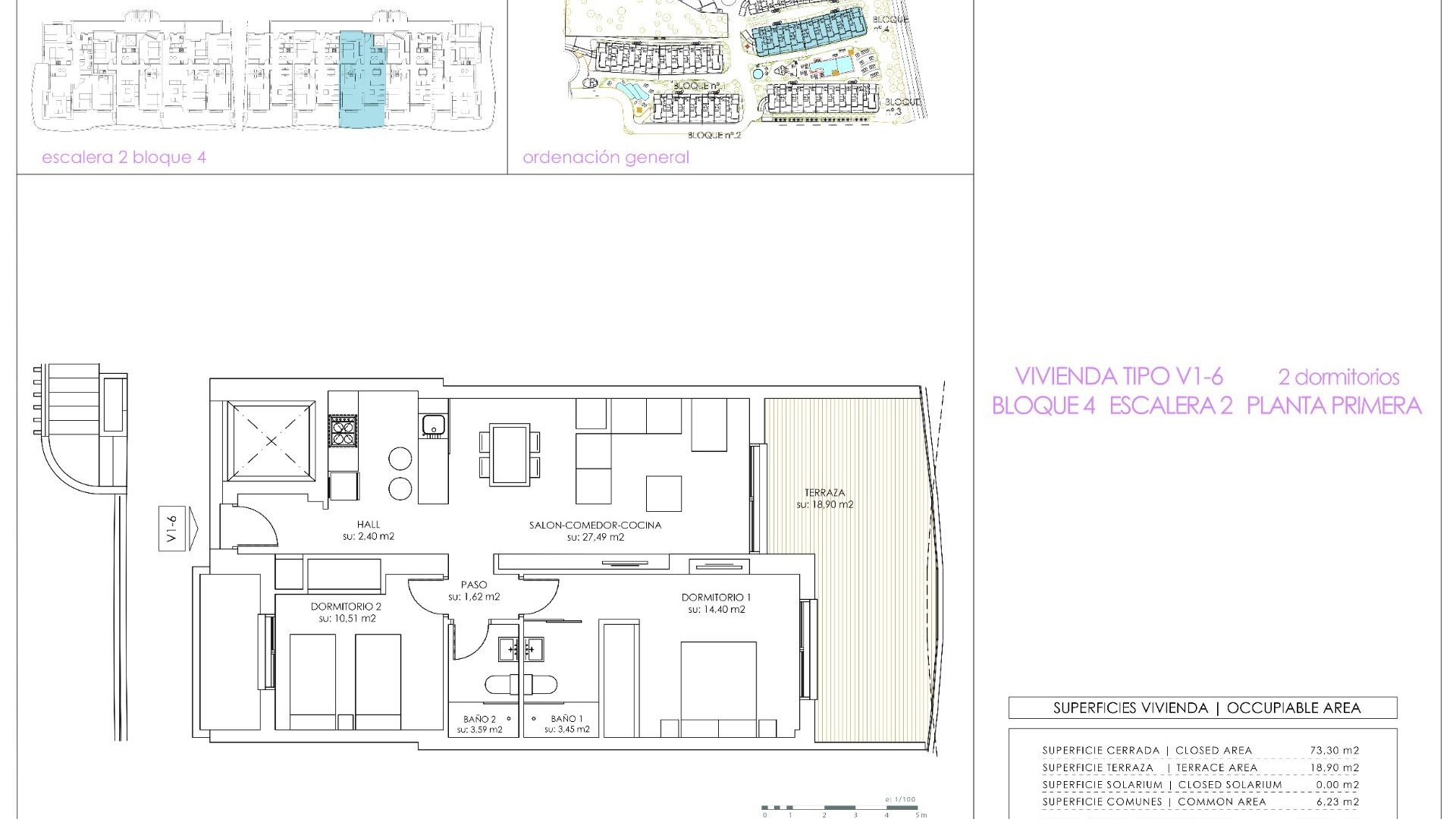 Obra Nueva - Apartamento piso -
Orihuela Costa - Playa Flamenca