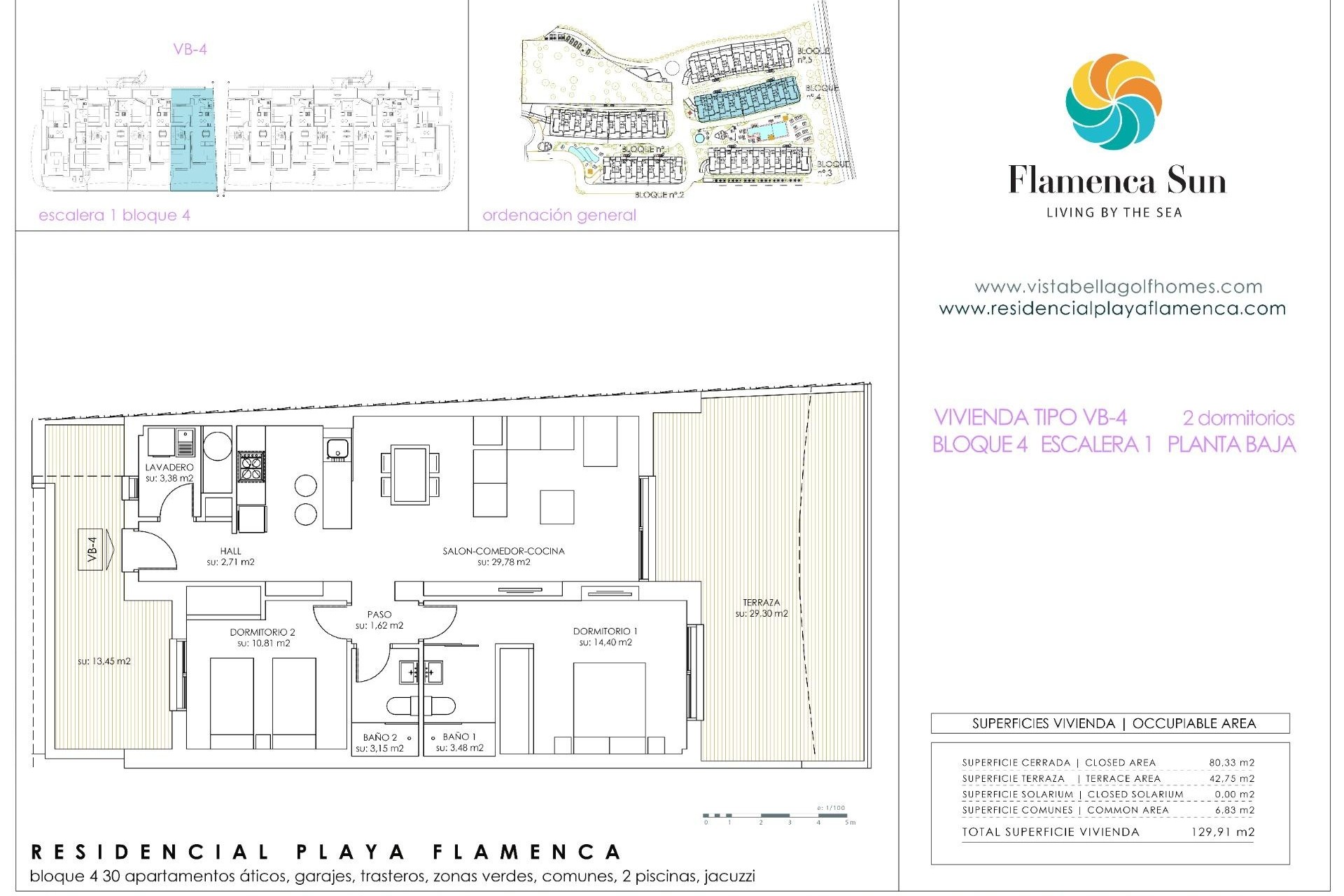 Obra Nueva - Apartamento / Piso -
Orihuela Costa - Playa Flamenca