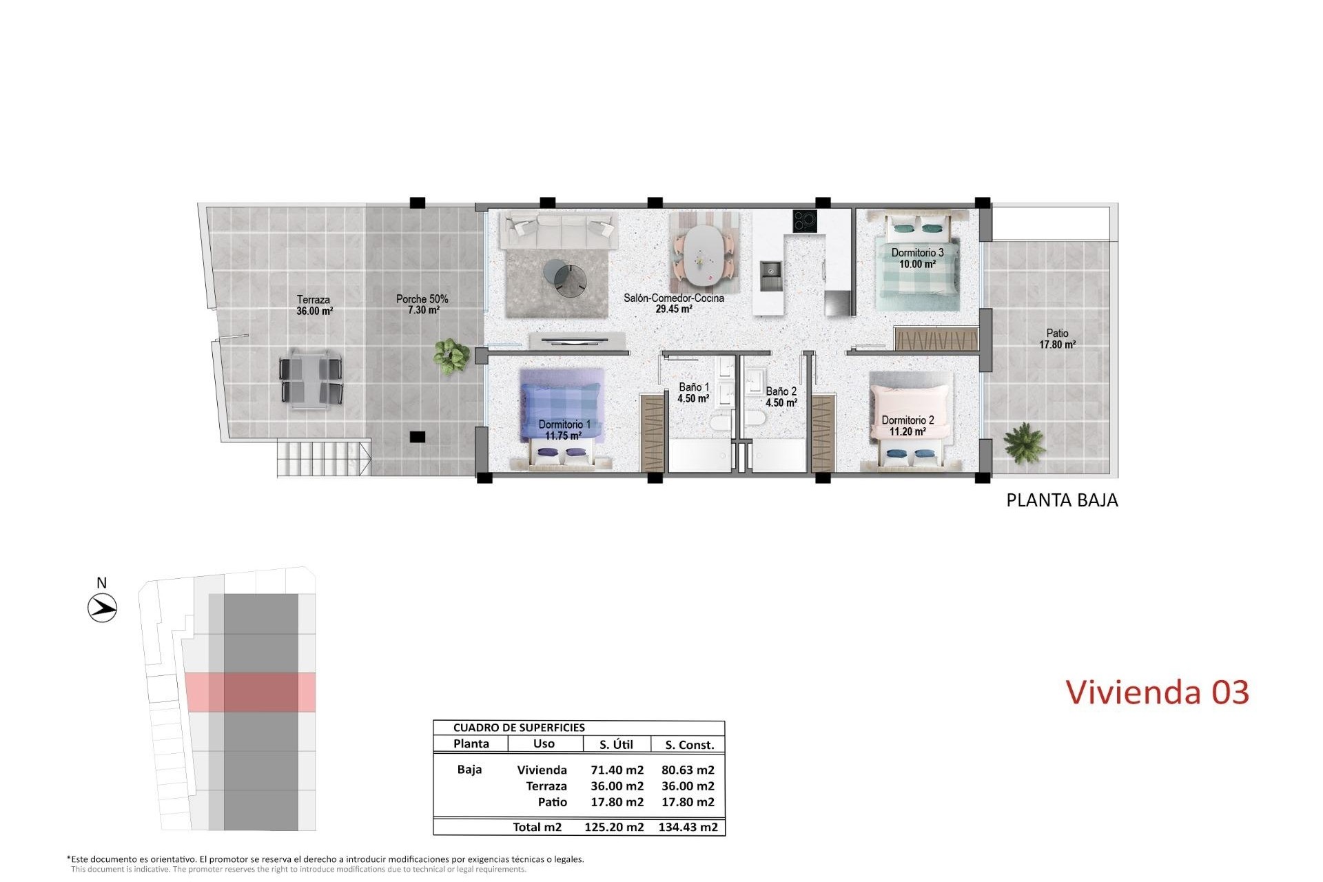 Obra Nueva - Apartamento / Piso -
Pilar de la Horadada - pueblo