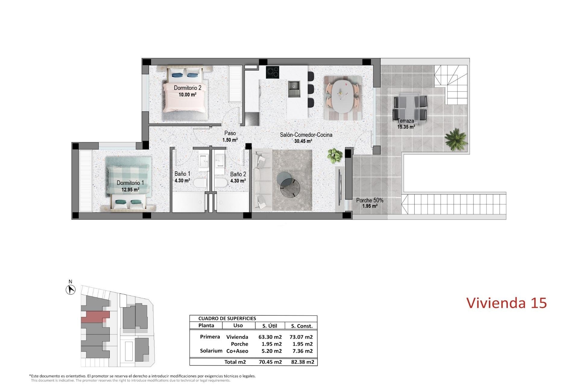 Obra Nueva - Apartamento / Piso -
Pilar de la Horadada - pueblo