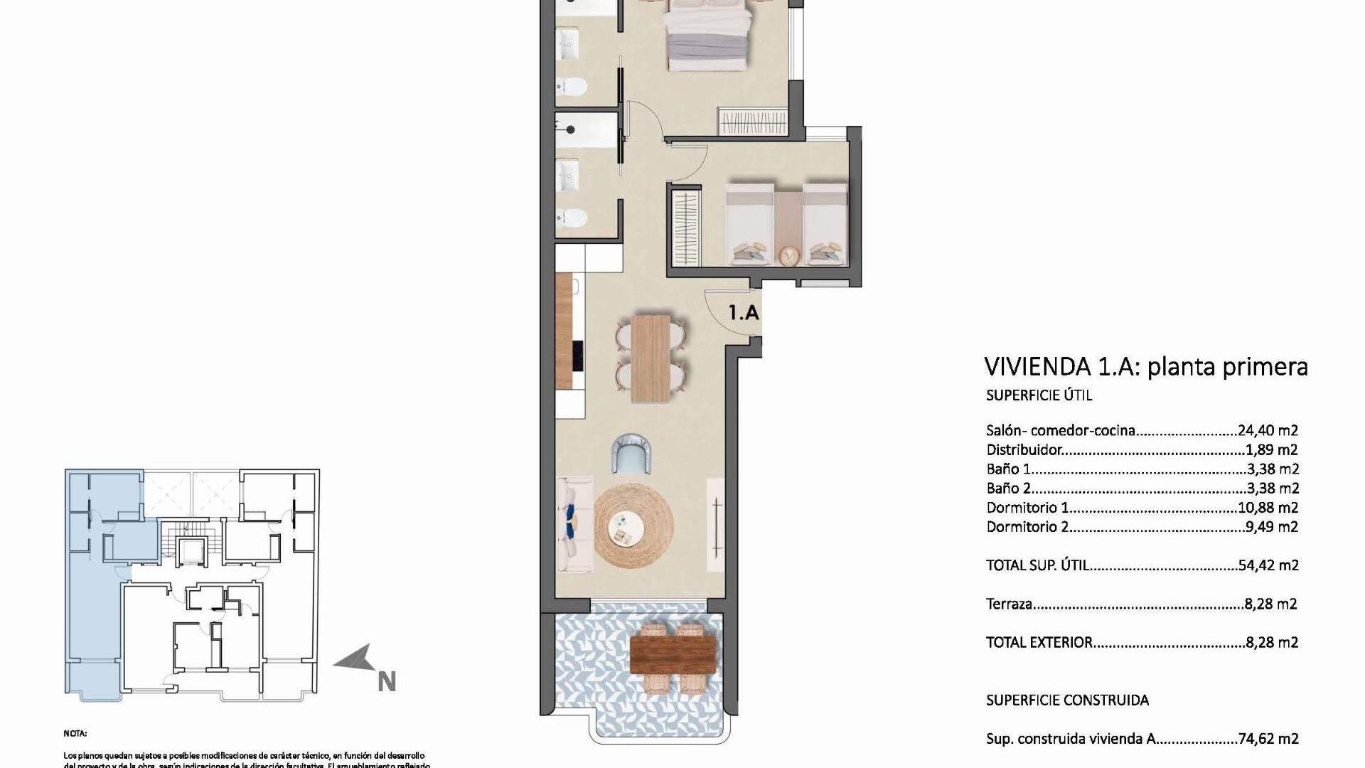Obra Nueva - Apartamento piso -
Pilar de la Horadada - Torre de la Horadada