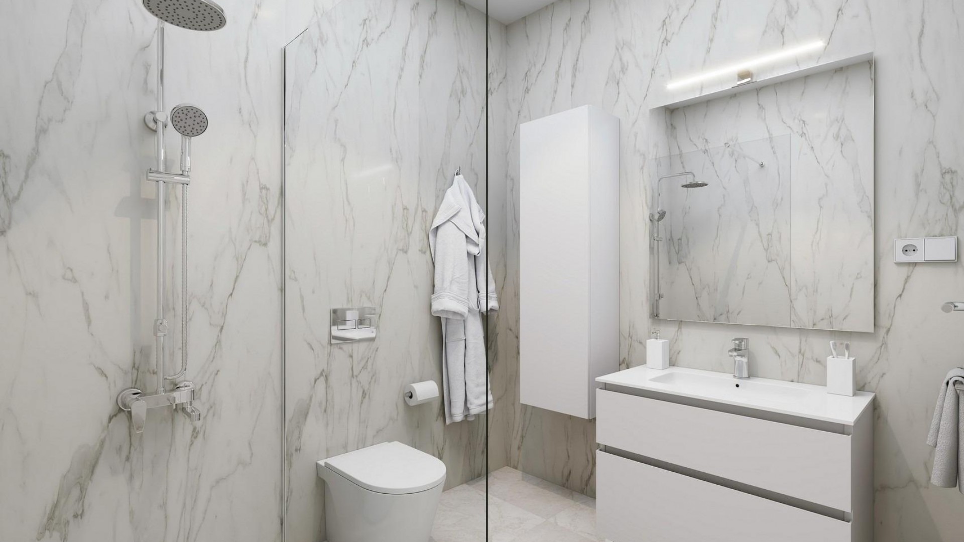 Obra Nueva - Apartamento piso -
Puerto de mazarron - Playa Negra