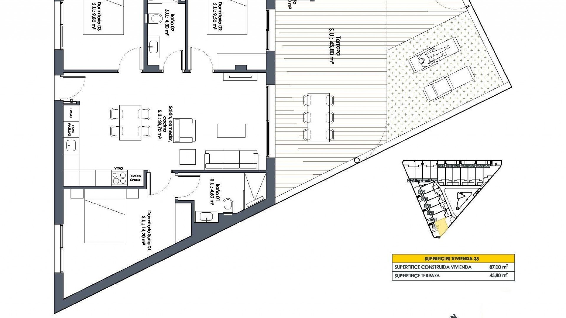 Obra Nueva - Apartamento piso -
San Fulgencio - Pueblo
