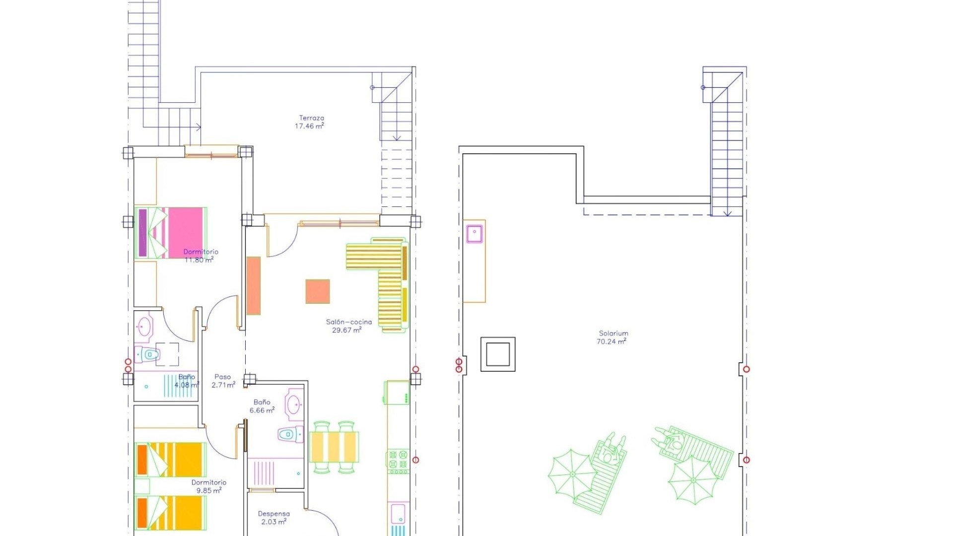 Obra Nueva - Apartamento piso -
San Javier - pueblo