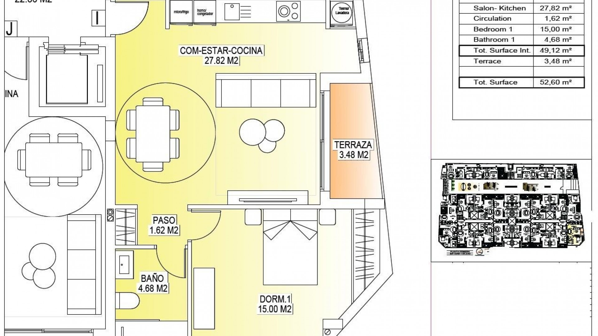 Obra Nueva - Apartamento piso -
San Miguel de Salinas - Pueblo