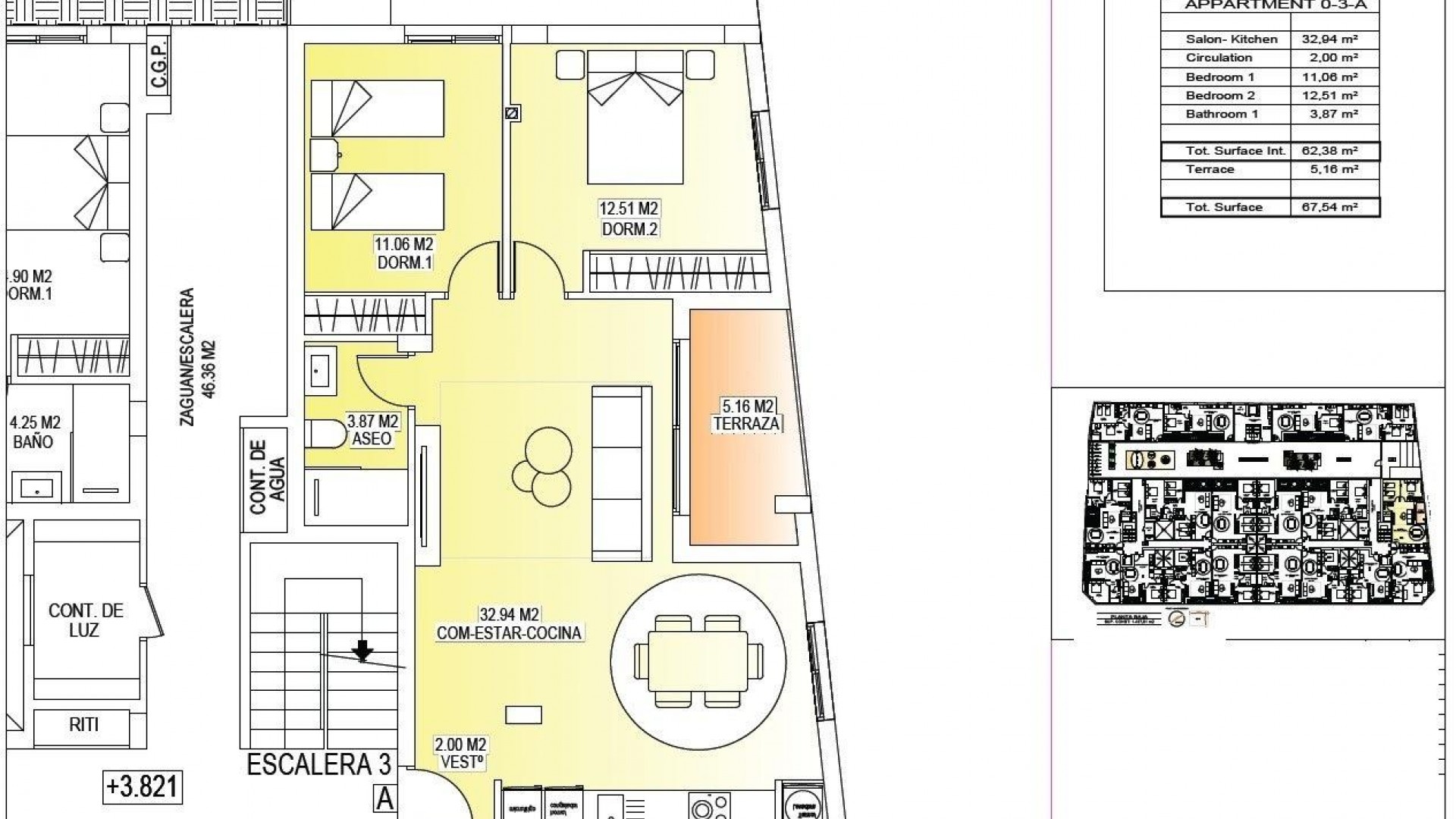 Obra Nueva - Apartamento piso -
San Miguel de Salinas - Pueblo