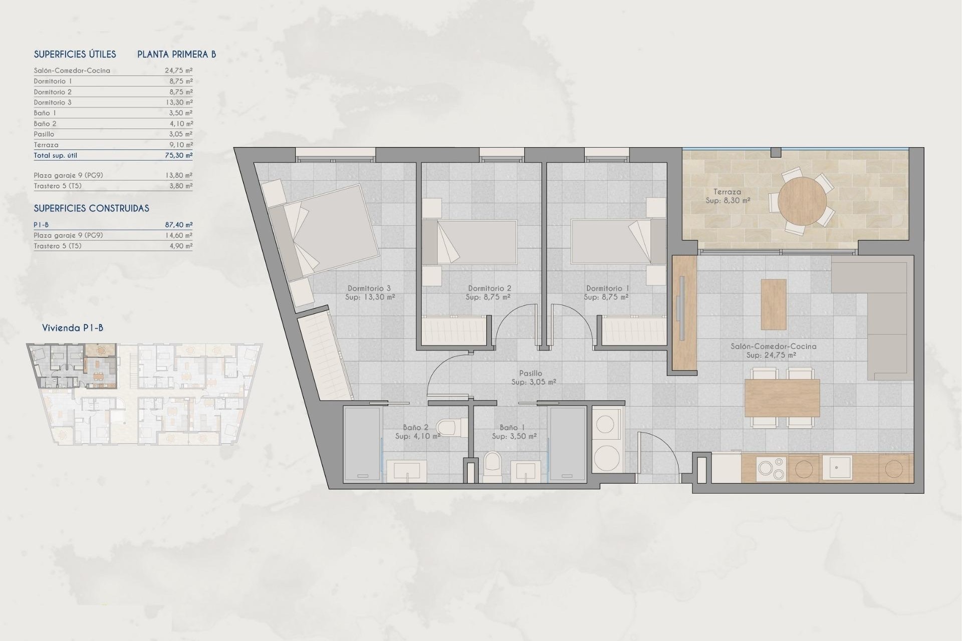 Obra Nueva - Apartamento / Piso -
San Pedro del Pinatar - Lo Pagán