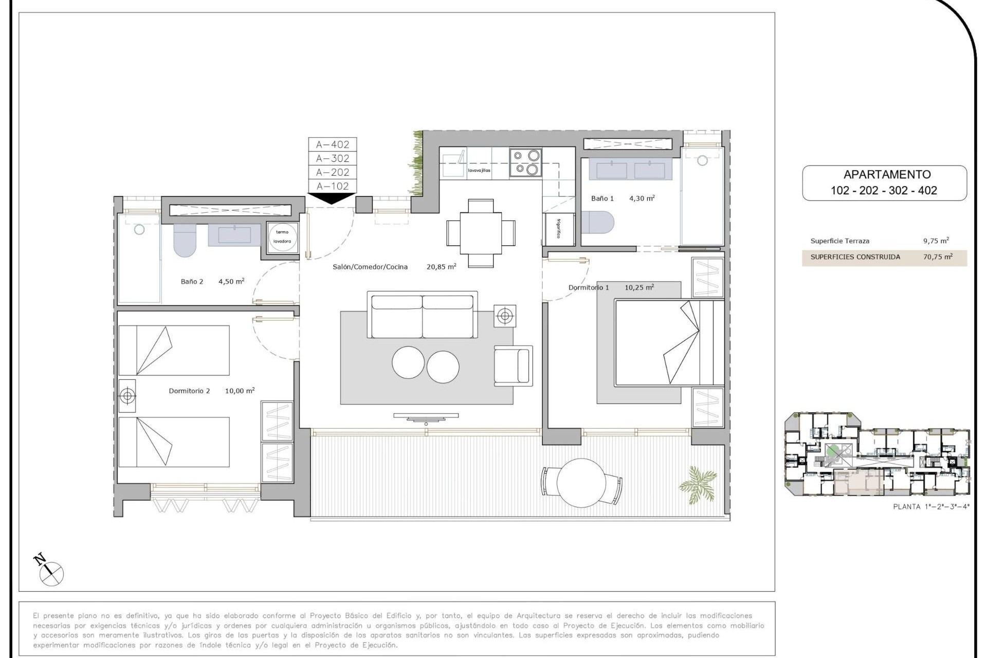 Obra Nueva - Apartamento / Piso -
San Pedro del Pinatar - Lo Pagán