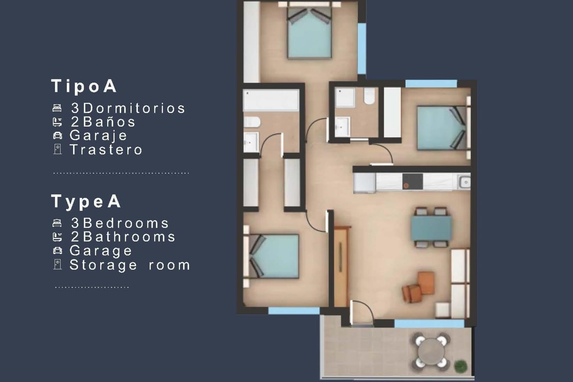 Obra Nueva - Apartamento / Piso -
San Pedro del Pinatar - Los Pinos