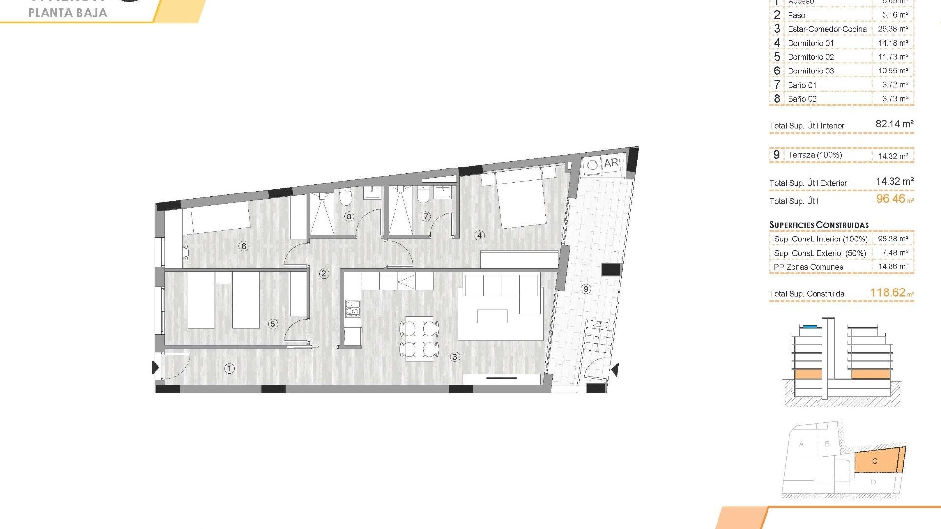 Obra Nueva - Apartamento piso -
Torrevieja - Center