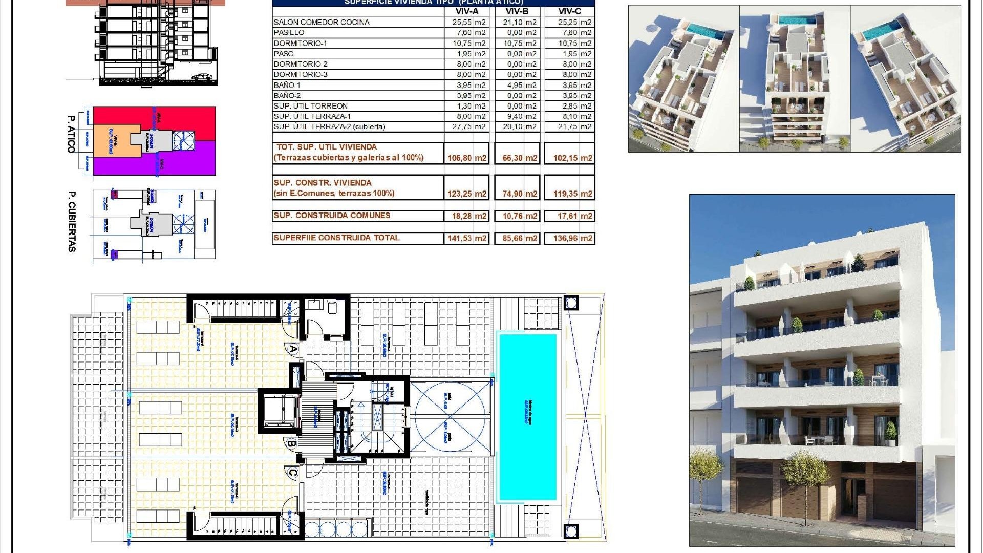 Obra Nueva - Apartamento piso -
Torrevieja - Center