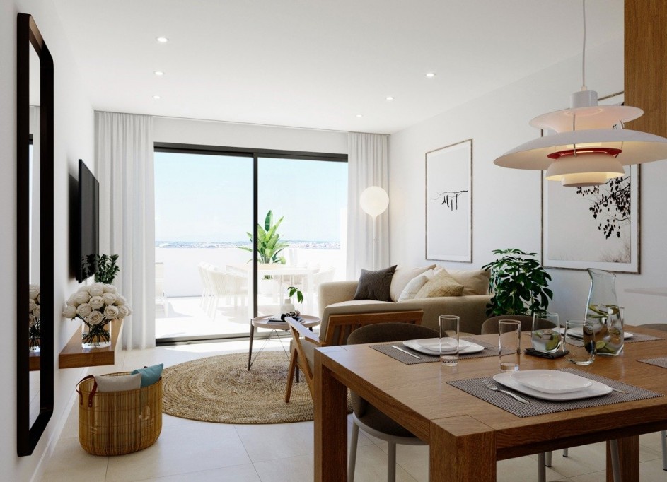 Obra Nueva - Apartamento piso -
Torrevieja - Lago Jardín II