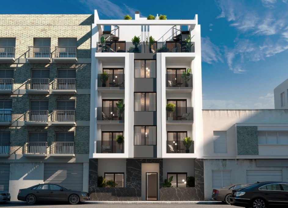 Obra Nueva - Apartamento piso -
Torrevieja - Playa de El Cura