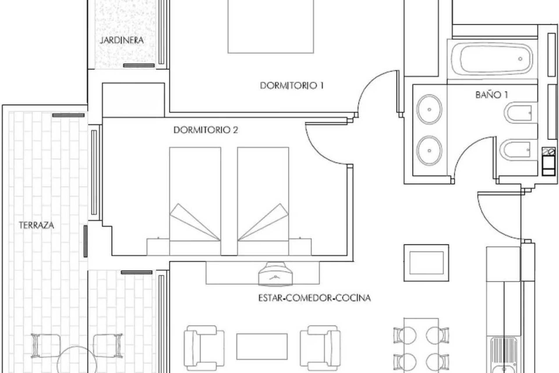 Obra Nueva - Apartamento / Piso -
Vera - Puerto del Rey