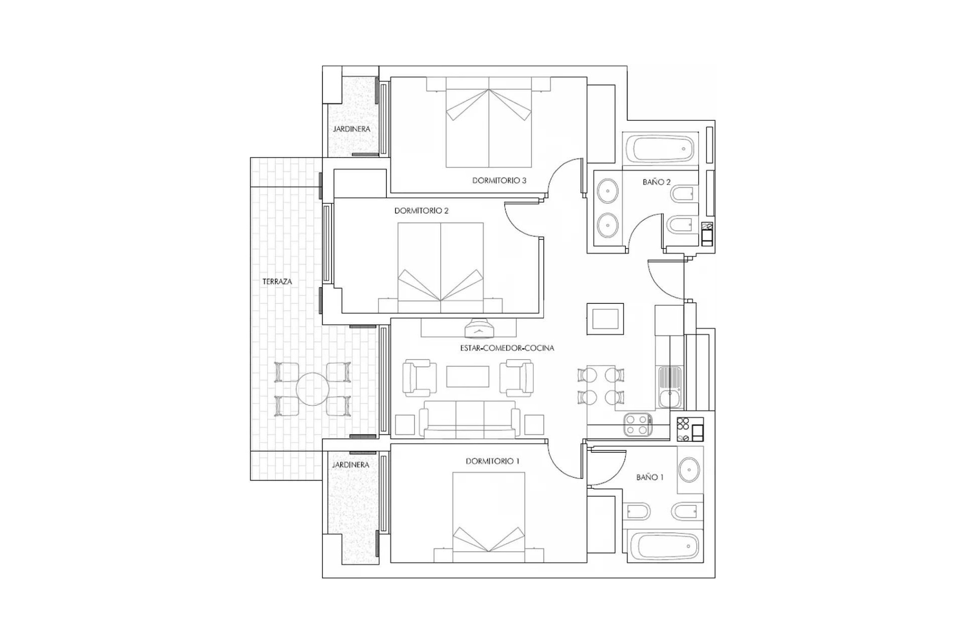 Obra Nueva - Apartamento / Piso -
Vera - Puerto del Rey