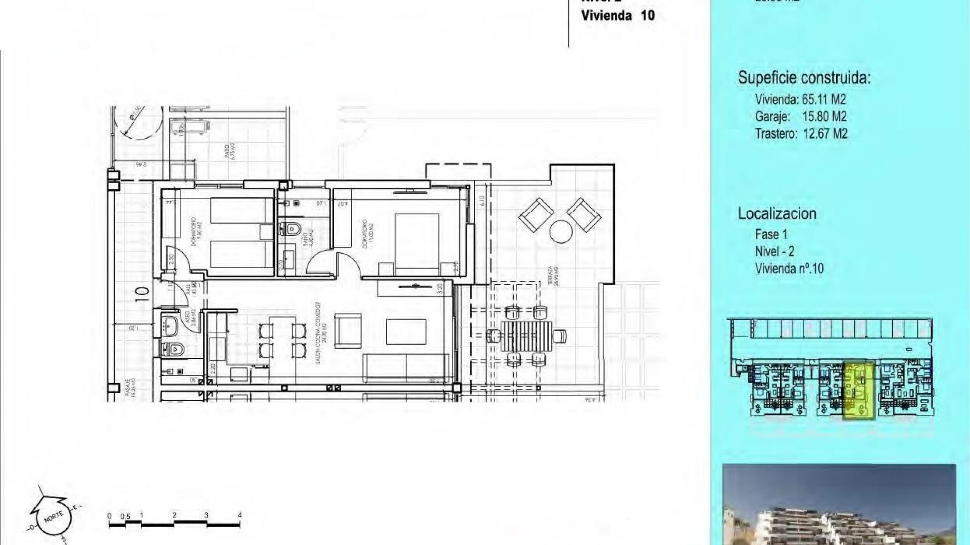 Obra Nueva - Apartamento piso -
Vera - Vera playa